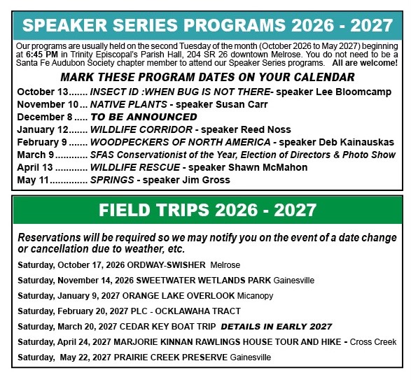 Programs 2026 to 2027